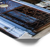 Boeken en bistro's en slagers nr. 2 kleurversie poster (Hoek)