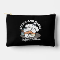Boeken en blaffen - Schattige Sleepy Dog Reading D