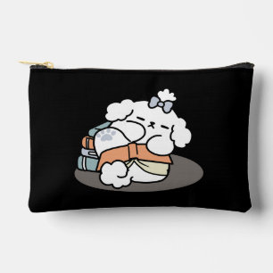 Boeken en blaffen - Schattige Sleepy Dog Reading D Etui