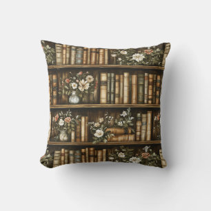 Boeken en bloemen Sierkussen