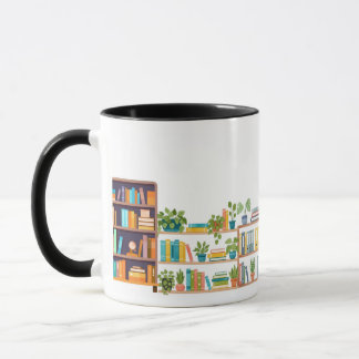 Boeken en Boekenkasten - voor een directeur Mok
