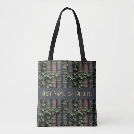 boeken en Ivy Canvas tas (Voorkant)