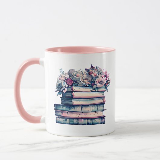 Boeken en koffie is alles wat ik nodig heb |  mok (Links)