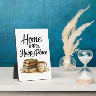 Boeken en koffie - Oude boek Fotoplaat