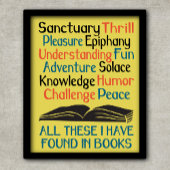 Boeken en Lezen Poster - Al dit