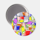 Boeken en meer boeken magneet (Voorkant / Achterkant)