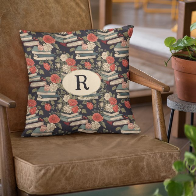  Boeken en Rozen Custom Accent Kussen (Creator heeft geüpload)