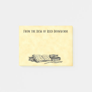  boeken en schrijven Quill Custom Stickies Post-it® Notes