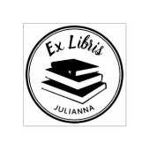Boeken Ex Libris Aangepaste Boekplaat Gepersonalis Rubberstempel (Afrduk)