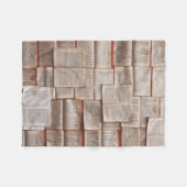  boeken fleece deken (Voorkant (Horizontaal))