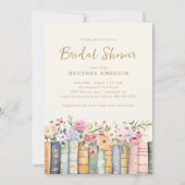 Boeken Floral Bridal Kaart (Voorkant)