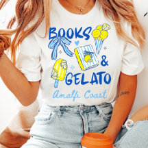 Boeken & Gelato Amalfikust Retro Italië Liefhebber