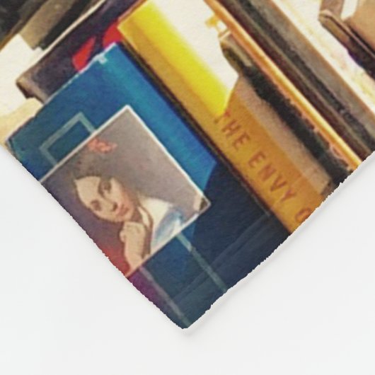 Boeken, griekbank fleece deken (Hoek)