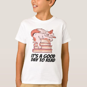 Boeken - Het Is Een Goede Dag Om Te Lezen T-shirt