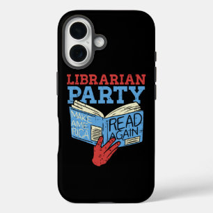 Boeken - Het Librarian Party Book Lover Gift iPhone 16 Hoesje