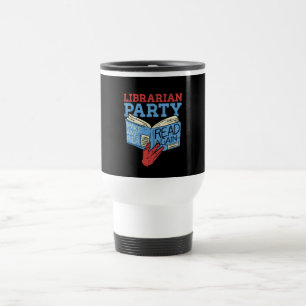 Boeken - Het Librarian Party Book Lover Gift Reisbeker