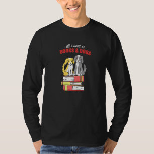 Boeken & Honden Voor Meisjes Hondenboek Liefhebber T-shirt