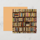 Boeken in de bibliotheek kaart (Voorkant / Achterkant)