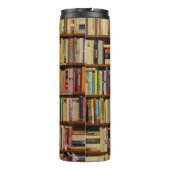 Boeken in de bibliotheek thermosbeker (Achterkant)