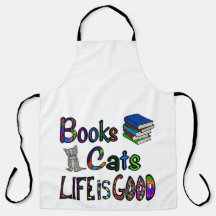 Boeken Katten Het Leven is Goed Schort Groot