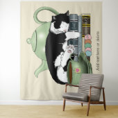 Boeken Kattenthee Schattige Wandkleed (In situ)