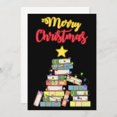 Boeken Kerstboom I Kaart (Voorkant / Achterkant)