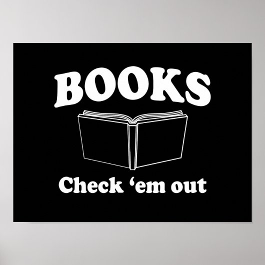 Boeken: Kijk ze uit Poster (Voorkant)