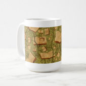 Boeken (Kleur 3) Koffiemok (Voorkant links)