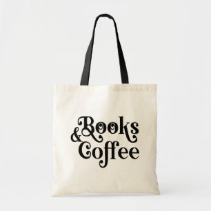 Boeken & koffie Boekachtige quote Tote Bag