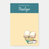 Boeken & Koffie Post-it® Notes (Voorkant)