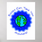 Boeken kunnen u Posters nemen - 4 formaten, 5 papi (Voorkant)