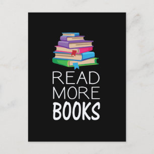 Boeken - Lees Meer Boeken Briefkaart