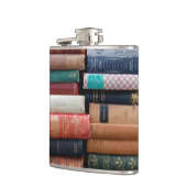 Boeken lezen oude boeken heupfles (Links)