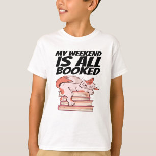 Boeken - Mijn weekeinde is allemaal geboekt T-shirt