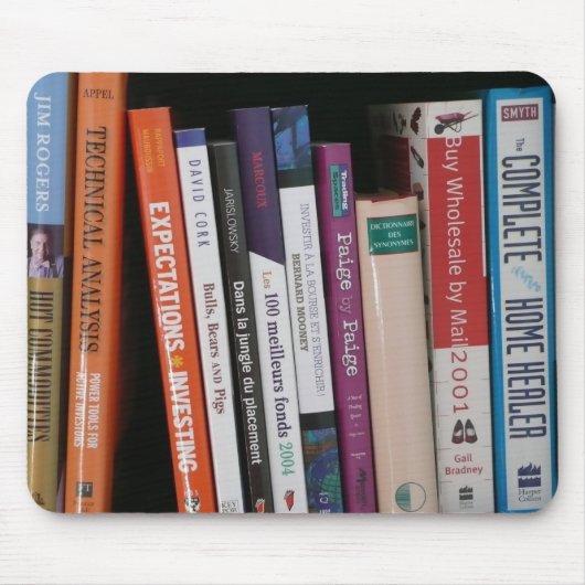 Boeken mousepad muismat (Voorkant)