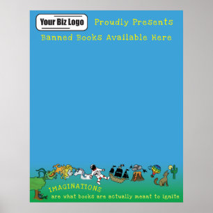 Boeken negeren illusies poster