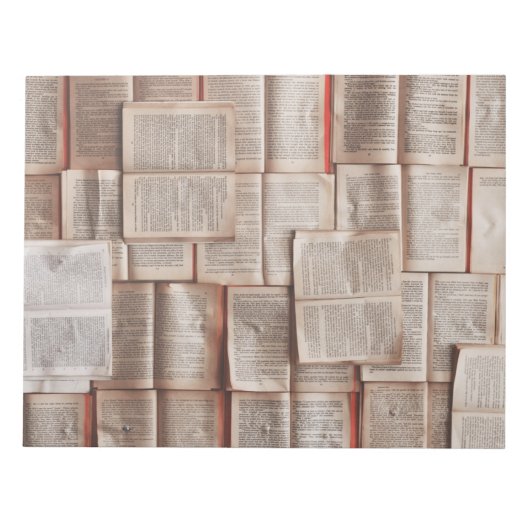 boeken notitieblok (Voorkant)