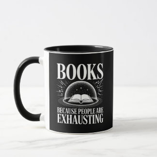 Boeken Omdat Mensen Vermoeiend Lezer Mok