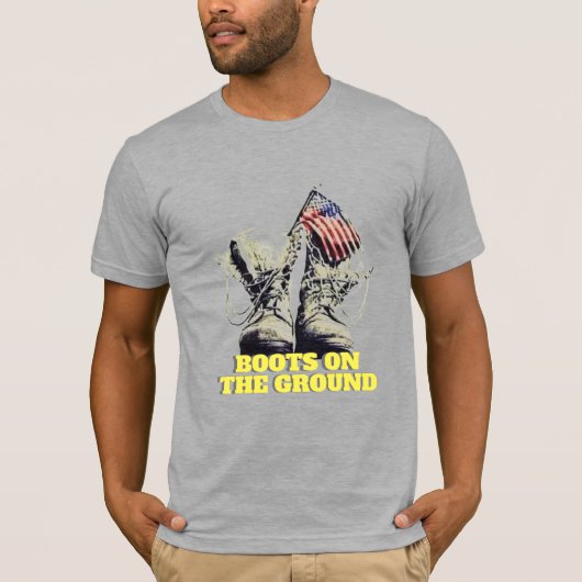 Boeken op de grond t-shirt (Voorkant)