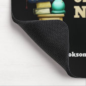 Boeken op de Nightstand Mousepad Muismat (Hoek)