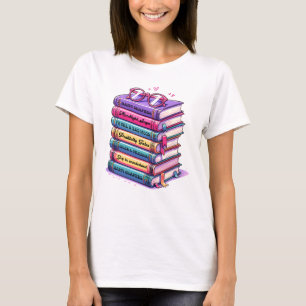Boeken over positiviteit t-shirt
