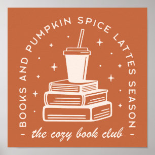 Boeken & Pumpkin Spice Season Poster