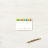 Boeken-rand Post-it® Notes (Op bureau)