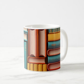 Boeken romans bundels koffiemok
