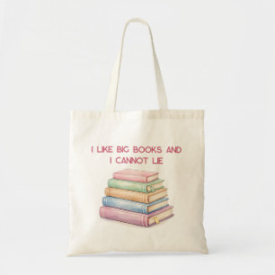 Boeken stapel Boekenliefhebber grappig cadeau Tote Bag