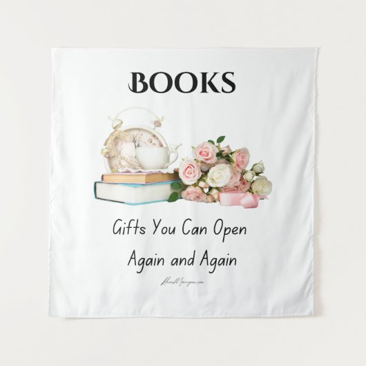 Boeken Tapestry Wandkleed (Voorkant)