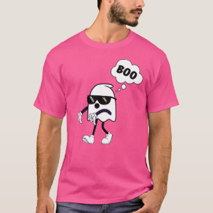 Boeken - Thumbs Down Cool Ghost Meme Grappig Hallo T-shirt