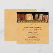  boeken Uitnodiging van het Pensioenfeest (Voorkant / Achterkant)