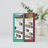 Boeken van de Bijbel Briefkaart (Staand voorkant)