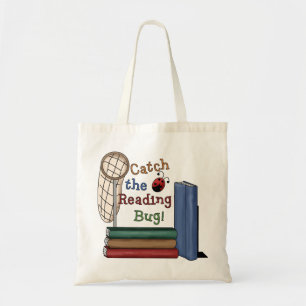 Boeken van de leerlingenbibliotheek van de leersch tote bag